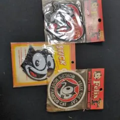 Felix The Cat ワッペン 3種セット