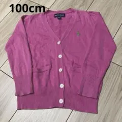 Ralph Lauren ピンクカーディガン 3/3T