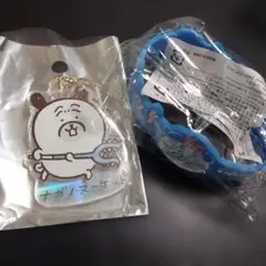 未使用　ナガノマーケット アクリルキーホルダー＆ラバーバンド