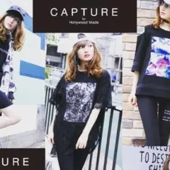 キャプチャー Capture　レースTシャツ & シルバープリントTシャツのサムネイル