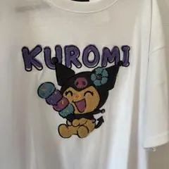 新品 タグ付き サンリオ　日焼け　クロミ Tシャツ ホワイト　L