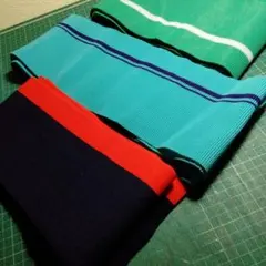 リブ ジャージ /ハギレ レトロ