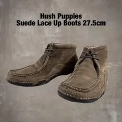 Hush Puppies スエード モカシン レースアップブーツ 27.5cmのサムネイル