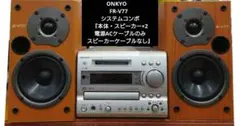 VictorUN-X7ミニコンポ FM/AMラジオ　カセットテープ　リモコン付き VictorUN-X7ミニコンポ FM/AMラジオ カセットテープ リモコン付き