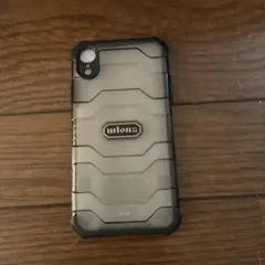 wlons iPhone用ケース 耐衝撃 ブラック　ＸＲ