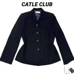 【新品】ブラックフォーマル シンプルジャケット 11号 冠婚葬祭 美シルエット