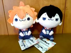 ハイキュー!! もちぴこぬいぐるみ　日向翔陽　影山飛雄　　アニメ　マスコット