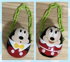 【ディズニー】ミッキーミニー ストラップ キーホルダー 小物2019イースター