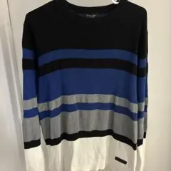 BLACK LABEL CRESTBRIDGE ストライプニット M