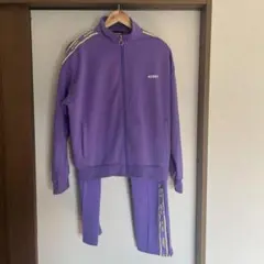 NERDY 紫 ジップアップジャケット M 上下セット