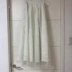REDYAZELドットスカート
