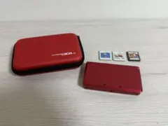 ニンテンドー3DS 本体　レッド 本体とケース、ソフト付き