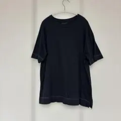 COTORICA. SUPIMA コットン 半袖Tシャツ ブラック Mサイズのサムネイル