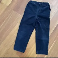COMME CA ISM 110 男の子　黒ズボン　コーデュロイ