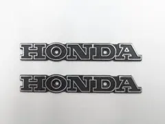 HONDA ホンダロゴウイング黒/メッキ2個セットのサムネイル