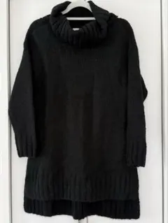chocol raffine robe タートルネック ニット ブラック F