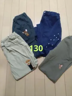 グラニフ graniph キッズパンツ（3点）130 おまけ付