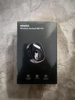 MINISO ワイヤレスイヤホン MS193 ブラック
