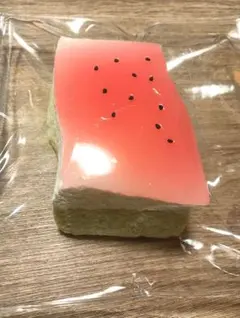 【訳あり】固め氷バター　スイカ　海外スクイーズ　kikisquishy