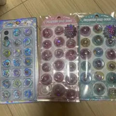 ぷくぷく　カプセル　おはじき　シール