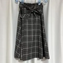 スカート　チェックスカート
