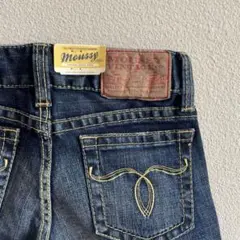 MOUSSY スキニーデニム 24 ダークブルー　新品未使用品