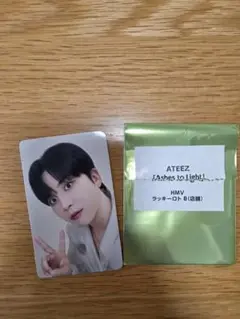 ATEEZ Ashes to Light HMV ラッキーロト ジョンホ