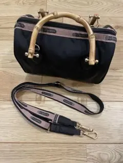 《美品》レスポートサック BAMBOO BOSTON2 バッグ ストラップセット