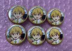 鬼滅の刃　ufotable キメツ学園　我妻善逸　缶バッジ