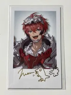 赤城ウェン デビューチェキ 箔押し