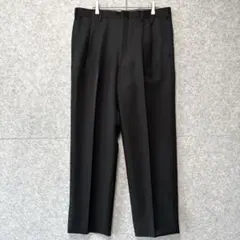 【人気】CITY MIND スラックス ブラック 91 タック入 ビジネス 上品