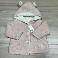 baby GAP クマ耳　フード付きアウター 70cm 6-12M
