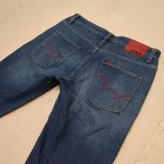 EDWIN EG5036 ブルートリップ ストレッチ ジーンズ デニム 紺 34