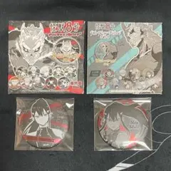 【匿名配送】怪獣8号 デコレクション缶バッジ 亜白 セット