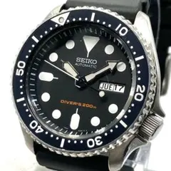 【稼動】 セイコー 腕時計 7S26-0020 自動巻き ダイバーズ メンズ