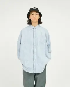 フレッシュサービス DRY OXFORD L/S SHIRT BLUE ST L - メルカリ