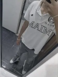 ブーツカット　フレアデニム　swag yoko dripのサムネイル