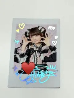 チバゆな チェキ風ステッカー