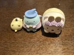 すみっコぐらし　猫　とかげ　しろくま