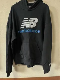 New Balance プルオーバーパーカー ネイビーのサムネイル