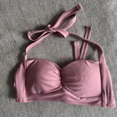 SWIMMER ビキニトップ ピンク ホルターネックのサムネイル