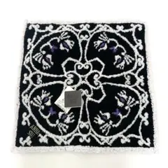 【タグ付】ANNA SUI アナスイ タオルハンカチ (ネコフェイス)