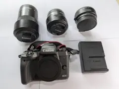 Canon EOS M レッド ダブルレンズセット＋EFM11-22ISSTM - メルカリ