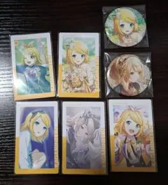鏡音リン Rella 個展 ホログラム缶バッジ - メルカリ
