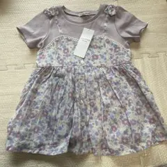 anyFam  花柄キャミソール付きカットソー