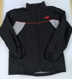 PUMA キッズ ウィンドブレーカー ジャケット ブラック