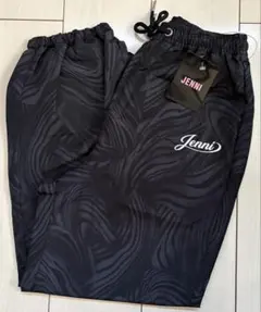 新品　150cm JENNI ロングパンツ ナイロン　ゼブラ　黒のサムネイル