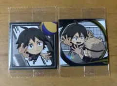 ハイキュー ウエハース シール 2枚セット 山口忠 月島蛍