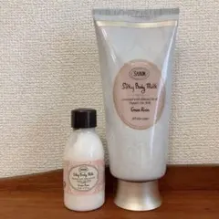 SABONシルキーボディミルク グリーンローズ 200ml 50mlのサムネイル