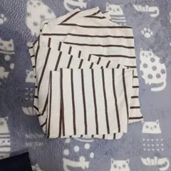 ストライプ長袖トップス